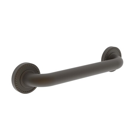 Newport Brass 15" L, Two Post, Solid Brass, 12" Grab Bar in Weathered Brass, Weathered Brass 1020-3912/03W